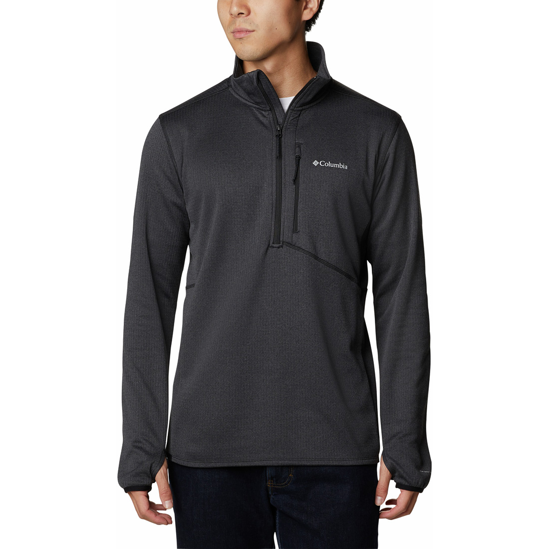 חולצת מיקרו-פליס לגברים Park View Fleece Half Zip