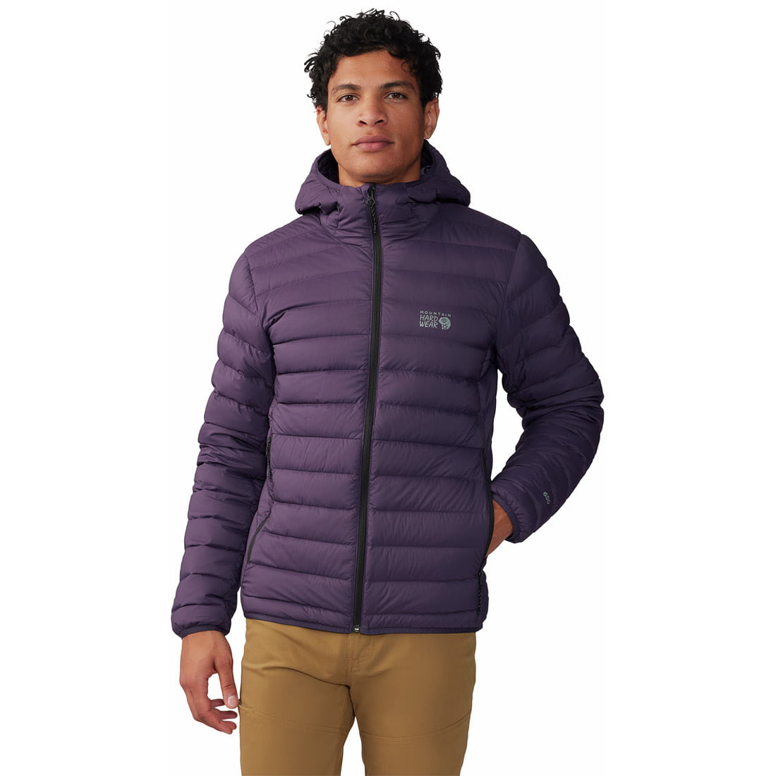 מעיל פוך לגברים Deloro Down F/Z Hoody