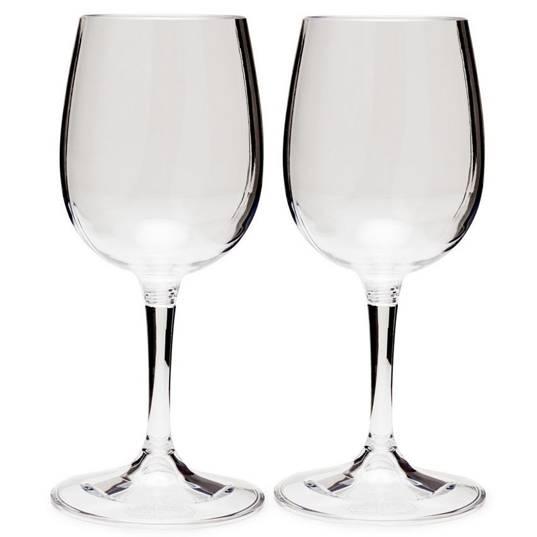 זוג כוסות יין לשטח Nesting Wine Glass Set