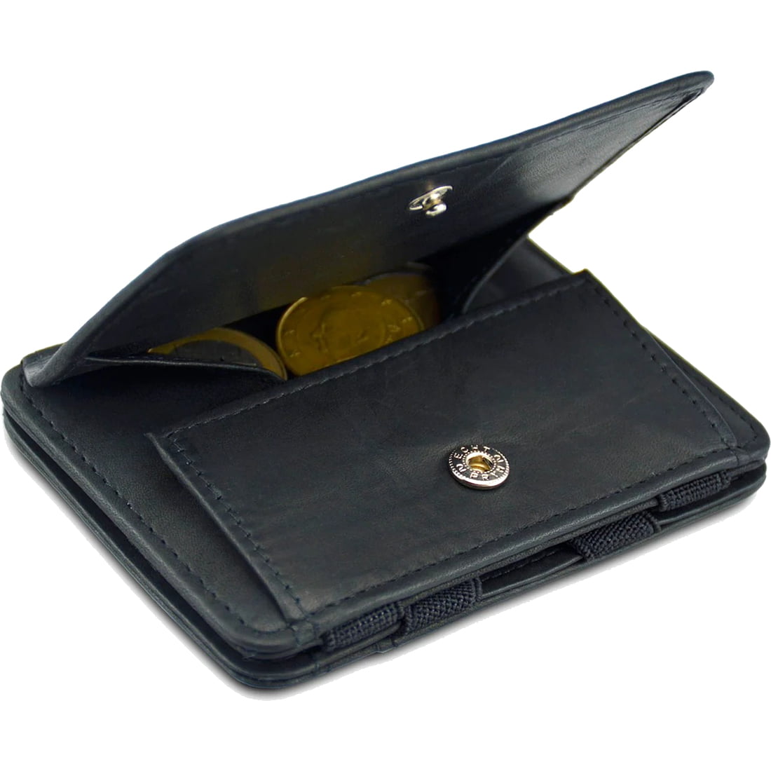 ארנק Leather RFID Magic Coin
