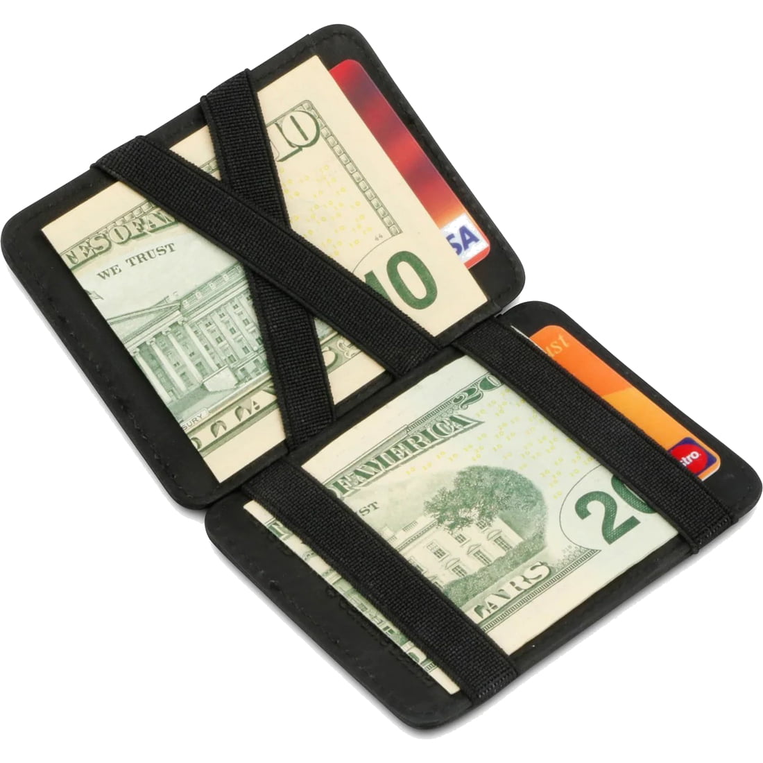 ארנק Leather RFID Magic