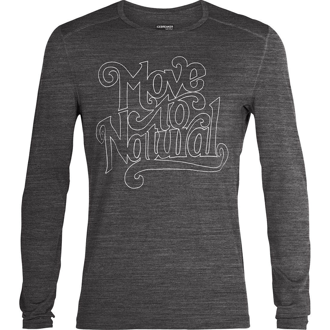 חולצה תרמית ארוכה לגברים M 200 Oasis L/S Move To Natural
