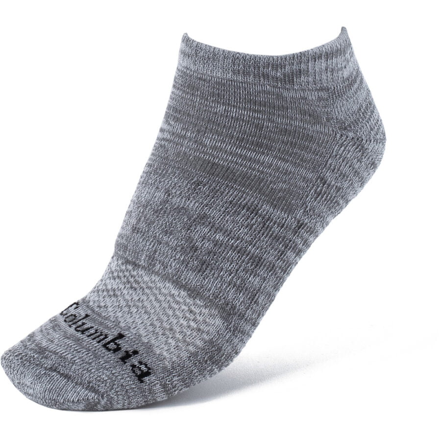 SPACE DYE NO SHOW HALF CUSH 2PK