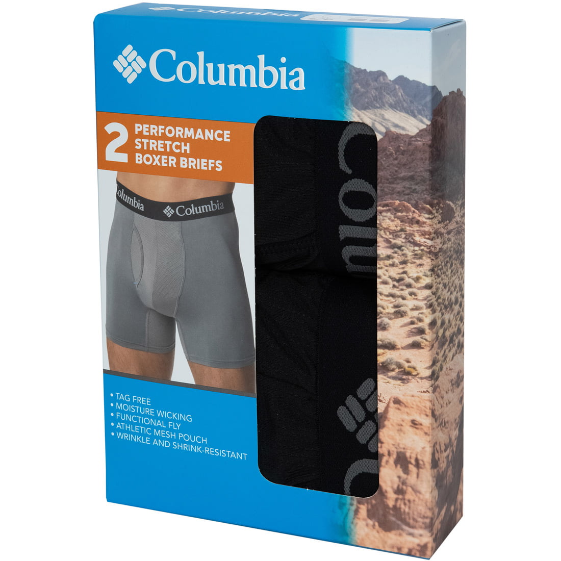 שני תחתונים לגברים Poly Stretch 2pk