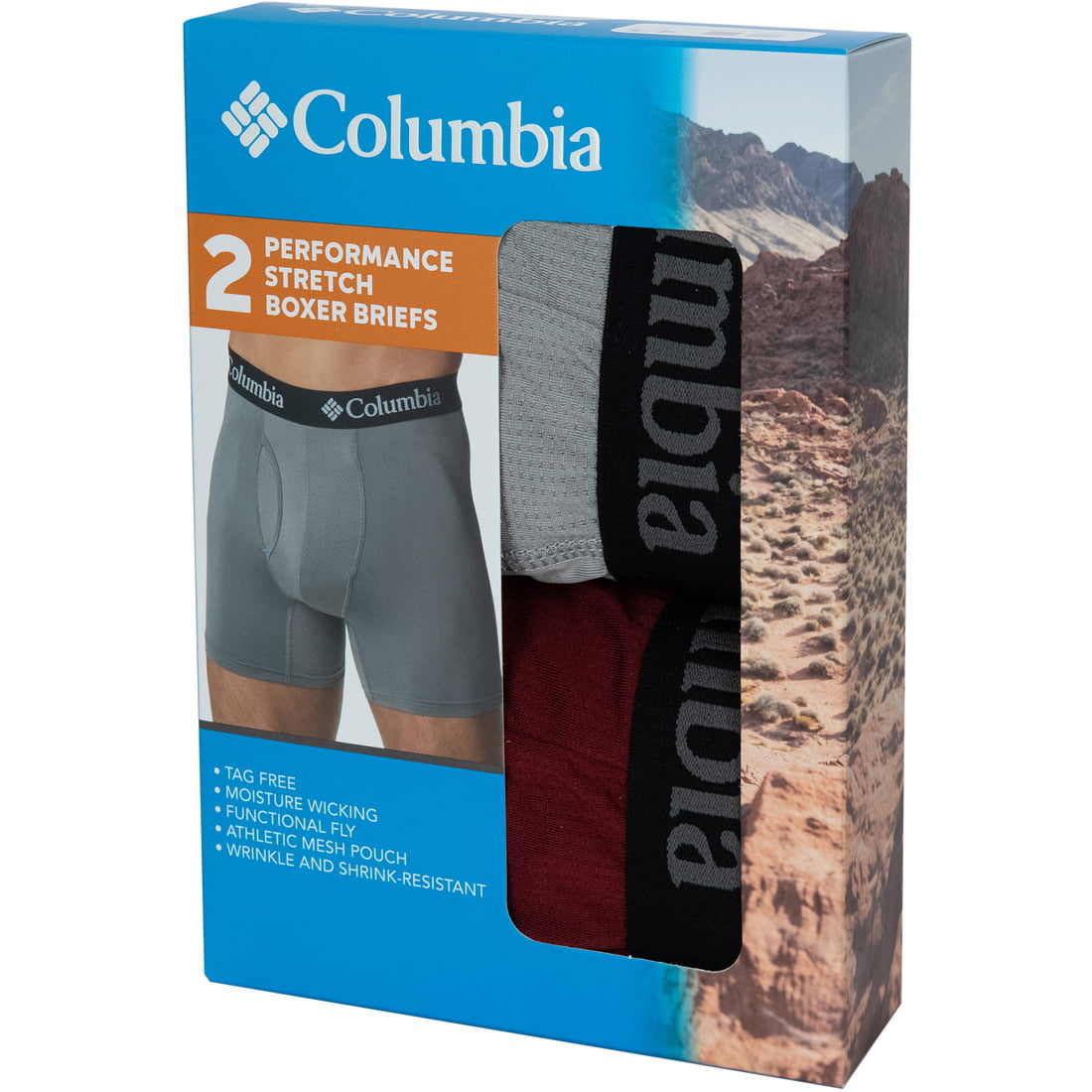 שני תחתונים לגברים Poly Stretch 2pk