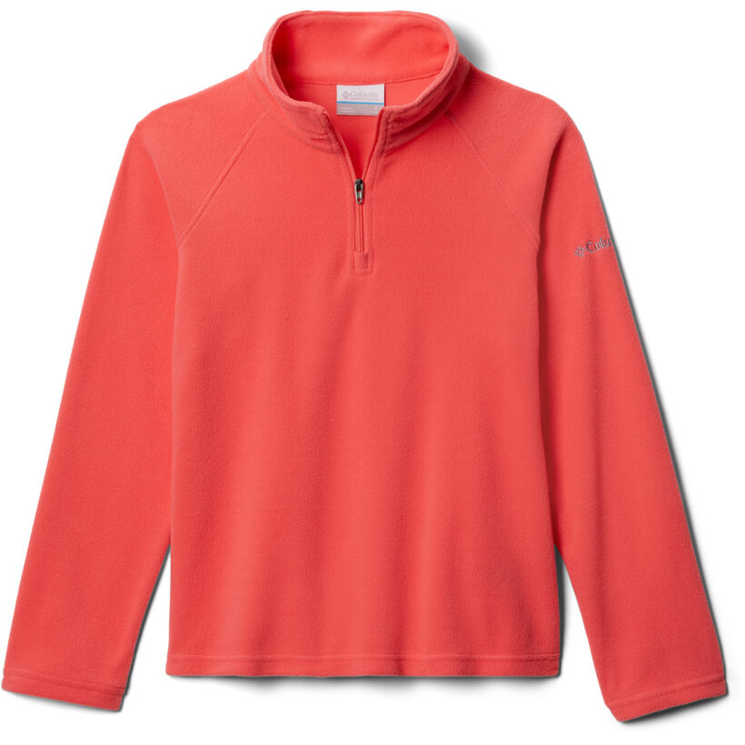 מעיל מיקרו-פליס לנערות Glacial Half Zip