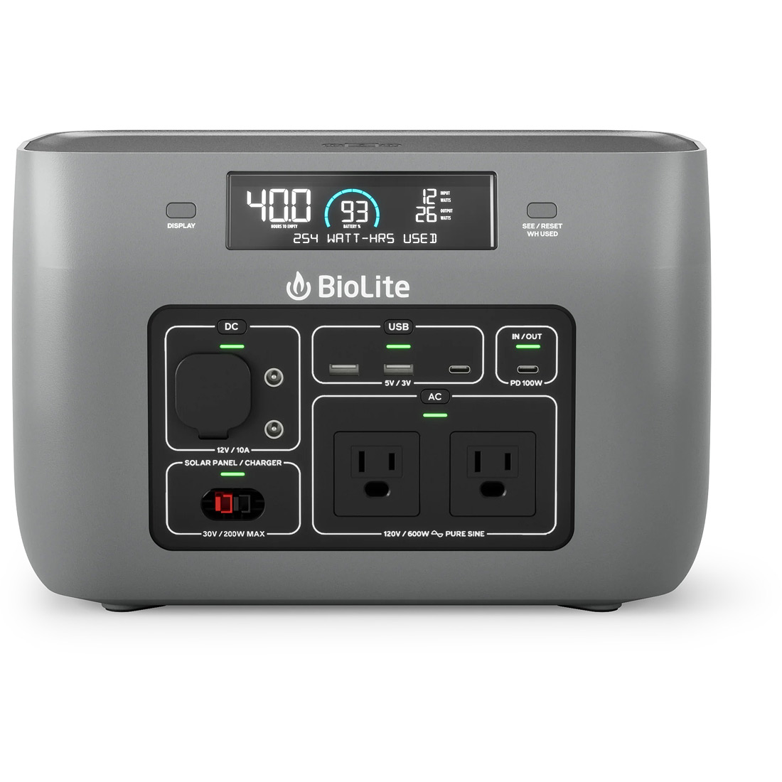 תחנת כח ניידת Base Charge 600 Powerbank