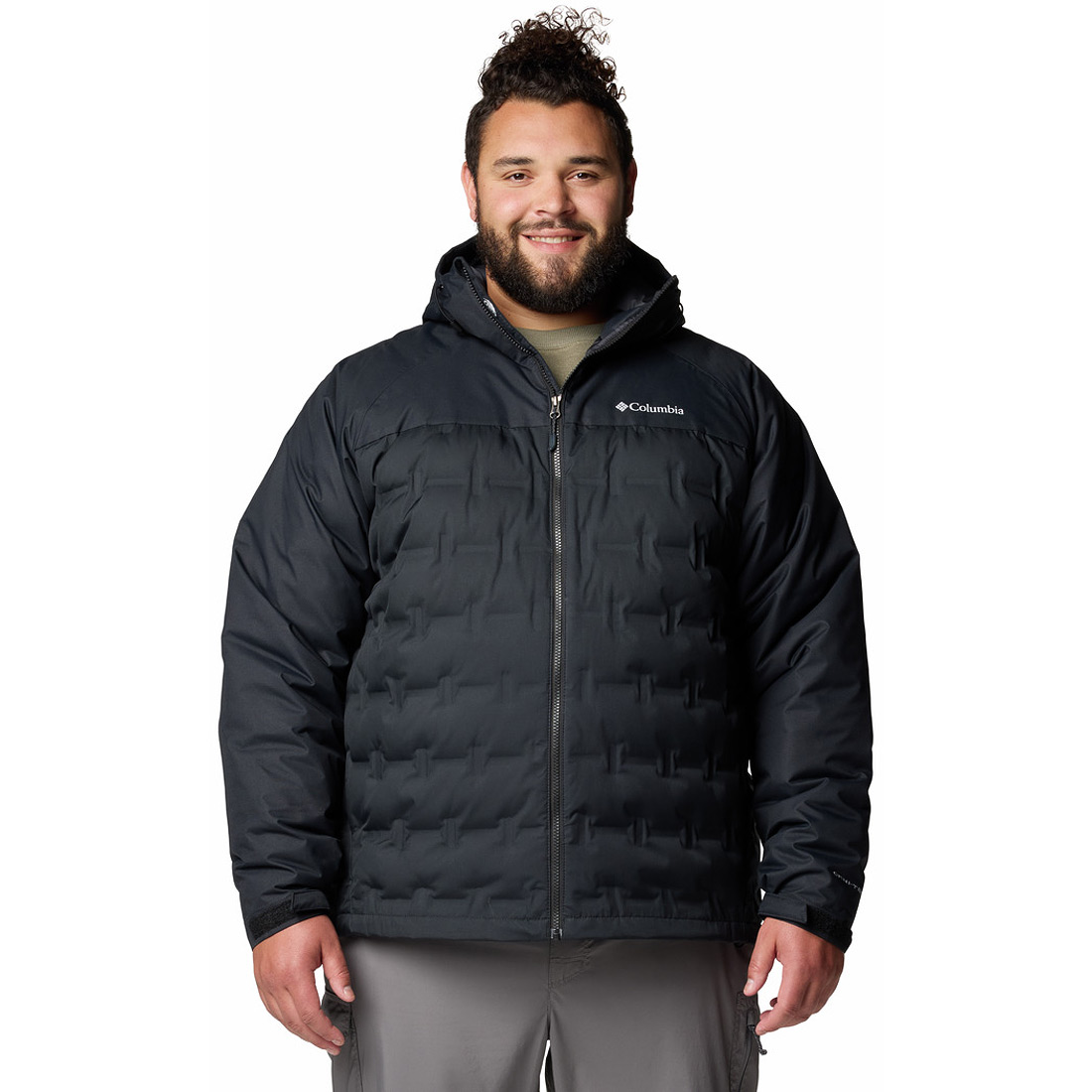 מעיל פוך לגברים במידות גדולות Grand Trek III Down Hooded