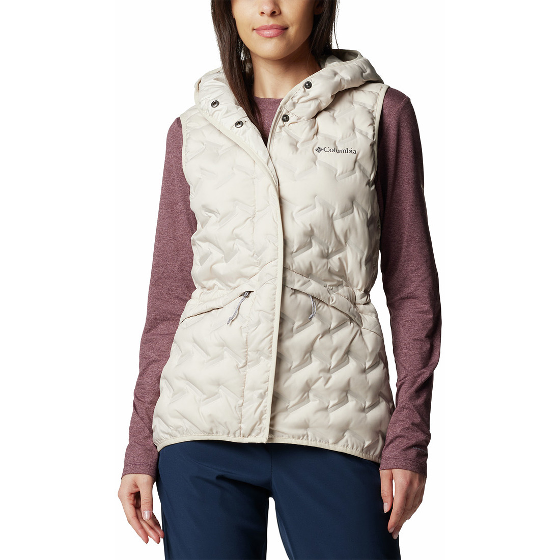ווסט פוך לנשים Delta Ridge II Down Hooded Vest