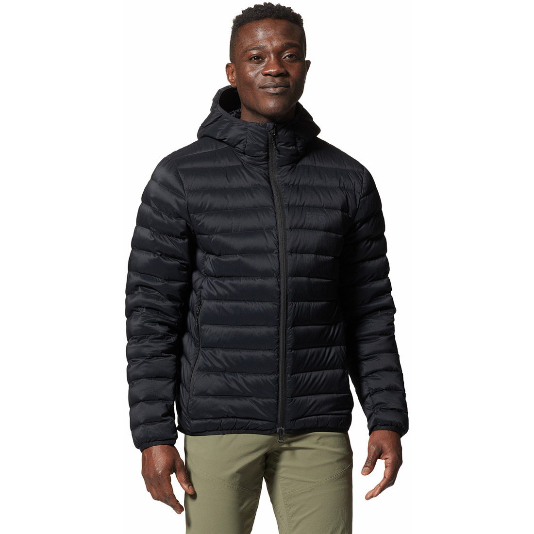 מעיל פוך לגברים Deloro Down Full Zip Hoody