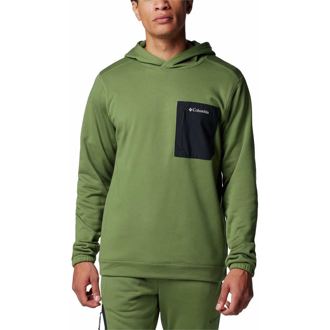 סווטשירט לגברים Columbia Hike Hooded Fleece II
