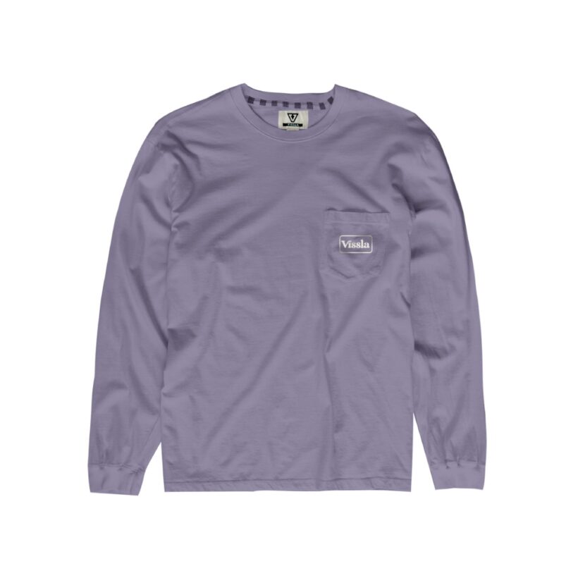 חולצה ארוכה עם הדפס Coastwide LS PKT Tee