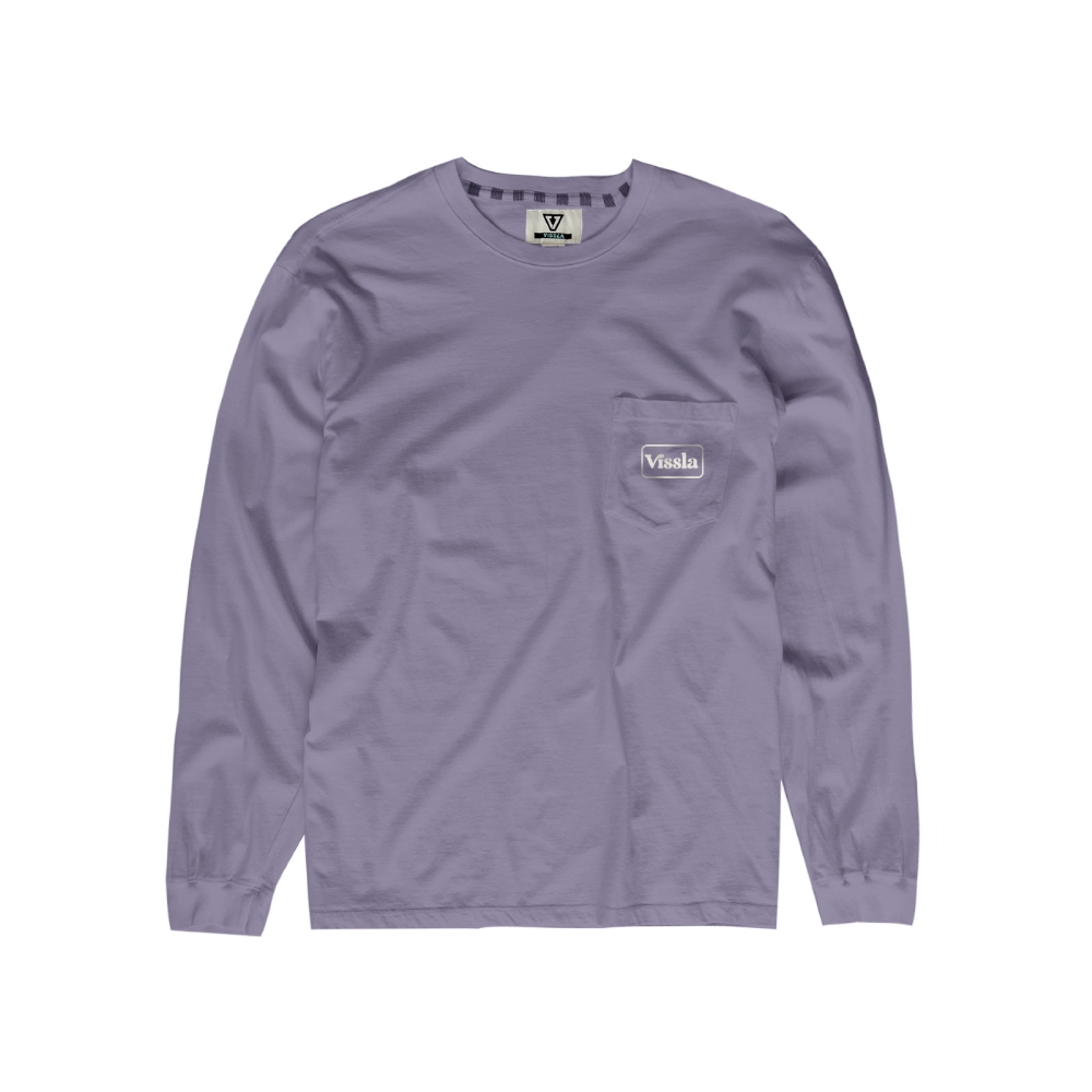 חולצה ארוכה עם הדפס Coastwide LS PKT Tee