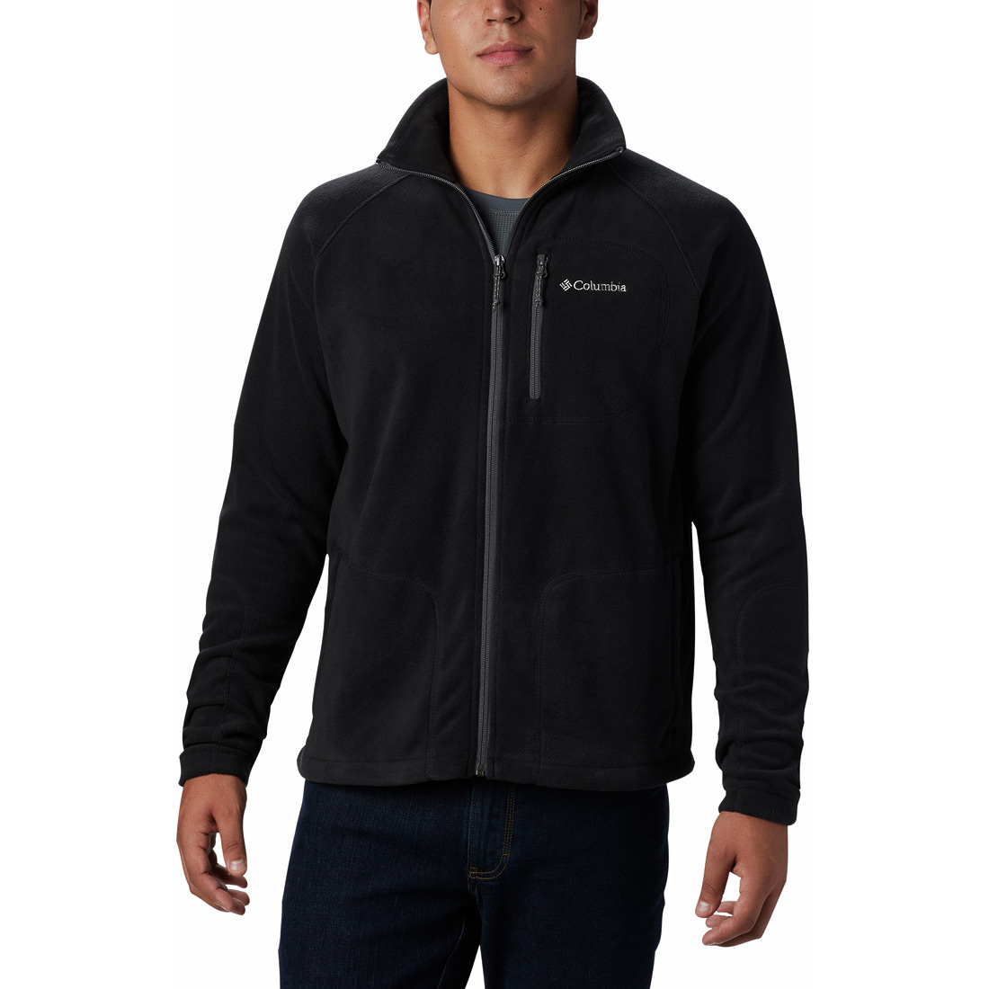 מעיל פליס לגברים Fast Trek Full Zip