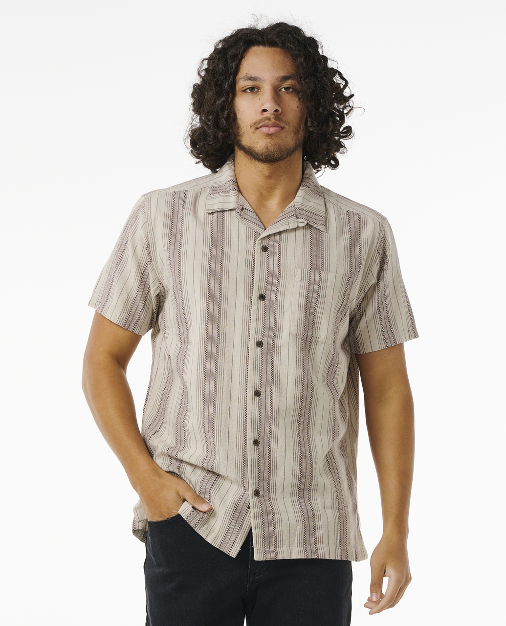 חולצת כפתורים Check Mate Short Sleeve Shirt