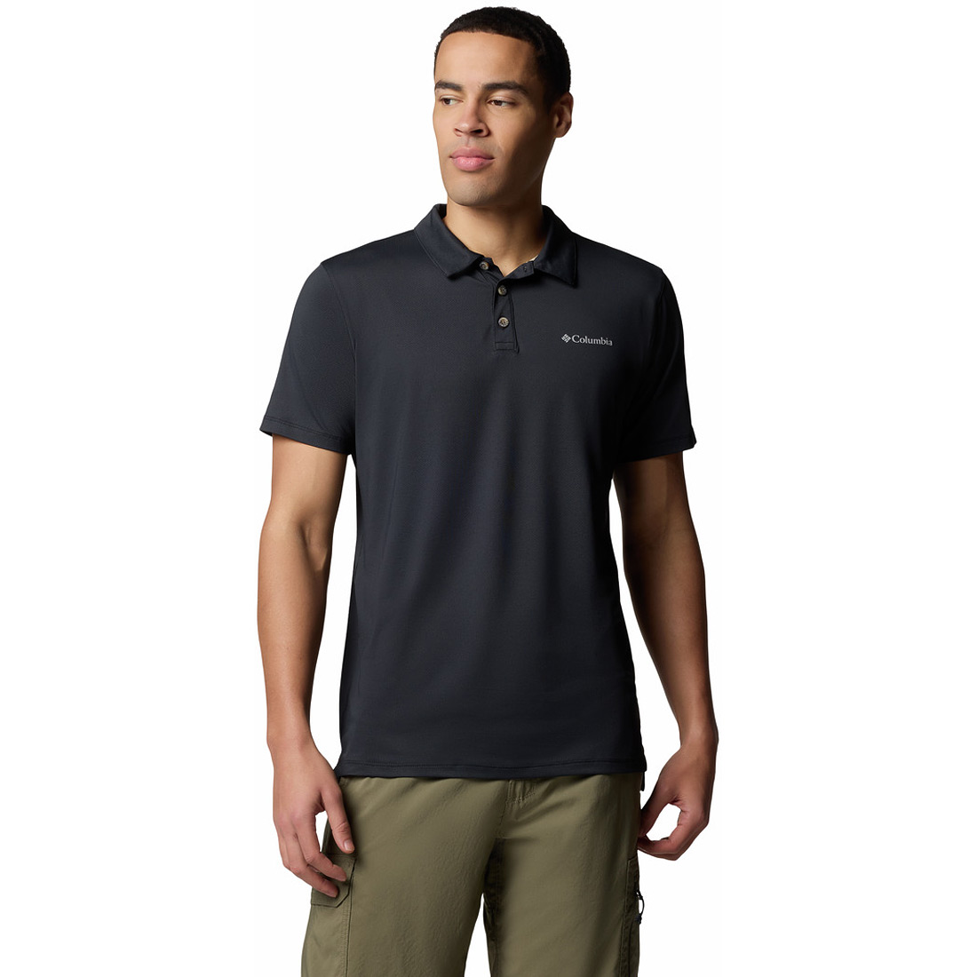 חולצת פולו קצרה לגברים Tech Trail Utility Polo