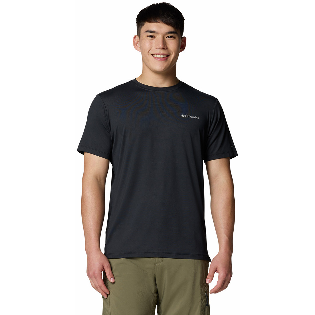 חולצה לגברים Tech Trail Utility Short Sleeve Crew