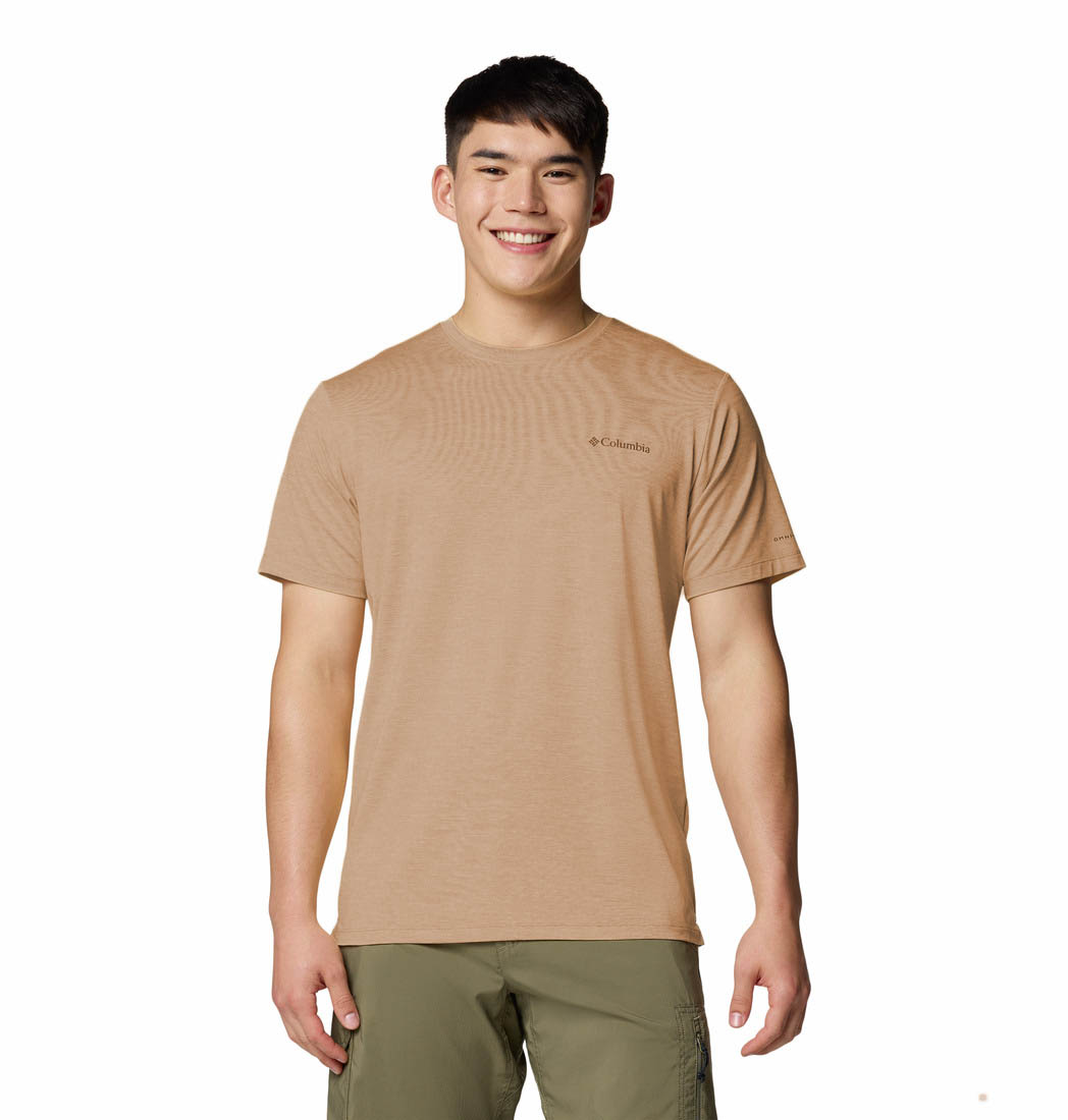 חולצה לגברים Tech Trail Utility Short Sleeve Crew
