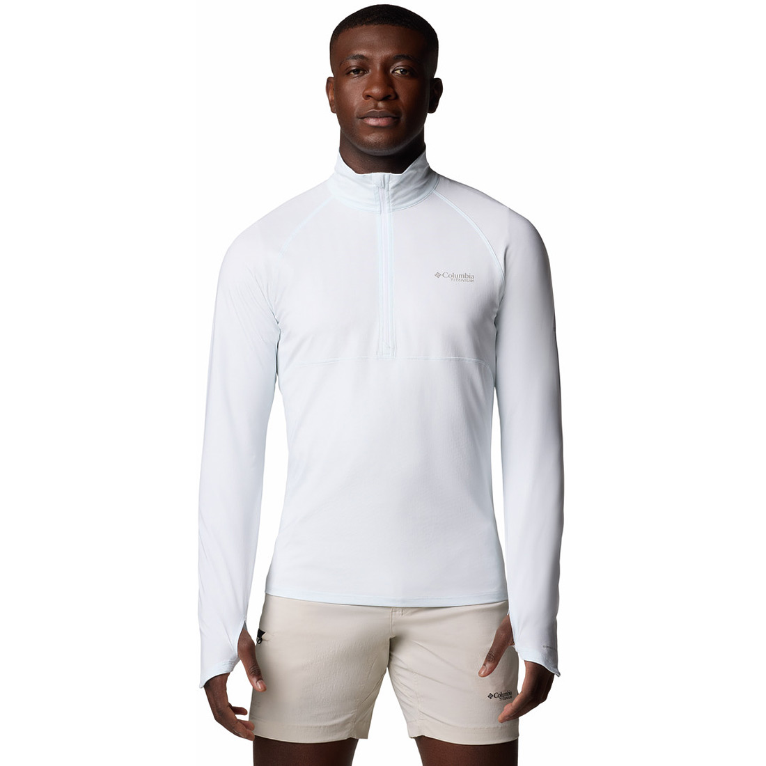 סווטשירט לגברים Summit Valley Long Sleeve Half Zip