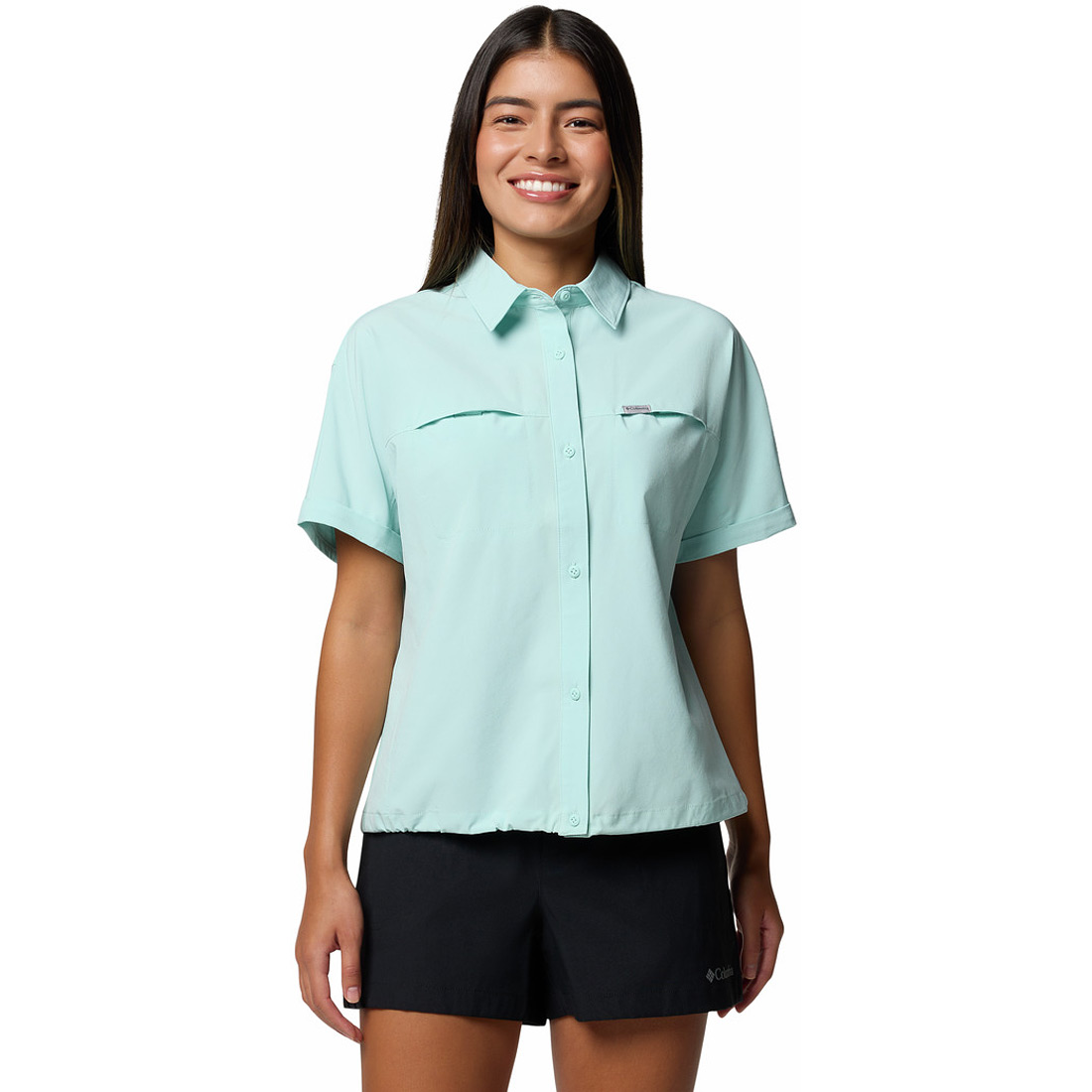 חולצה מכופתרת קצרה לנשים Boundless Trek S/S Button Up II