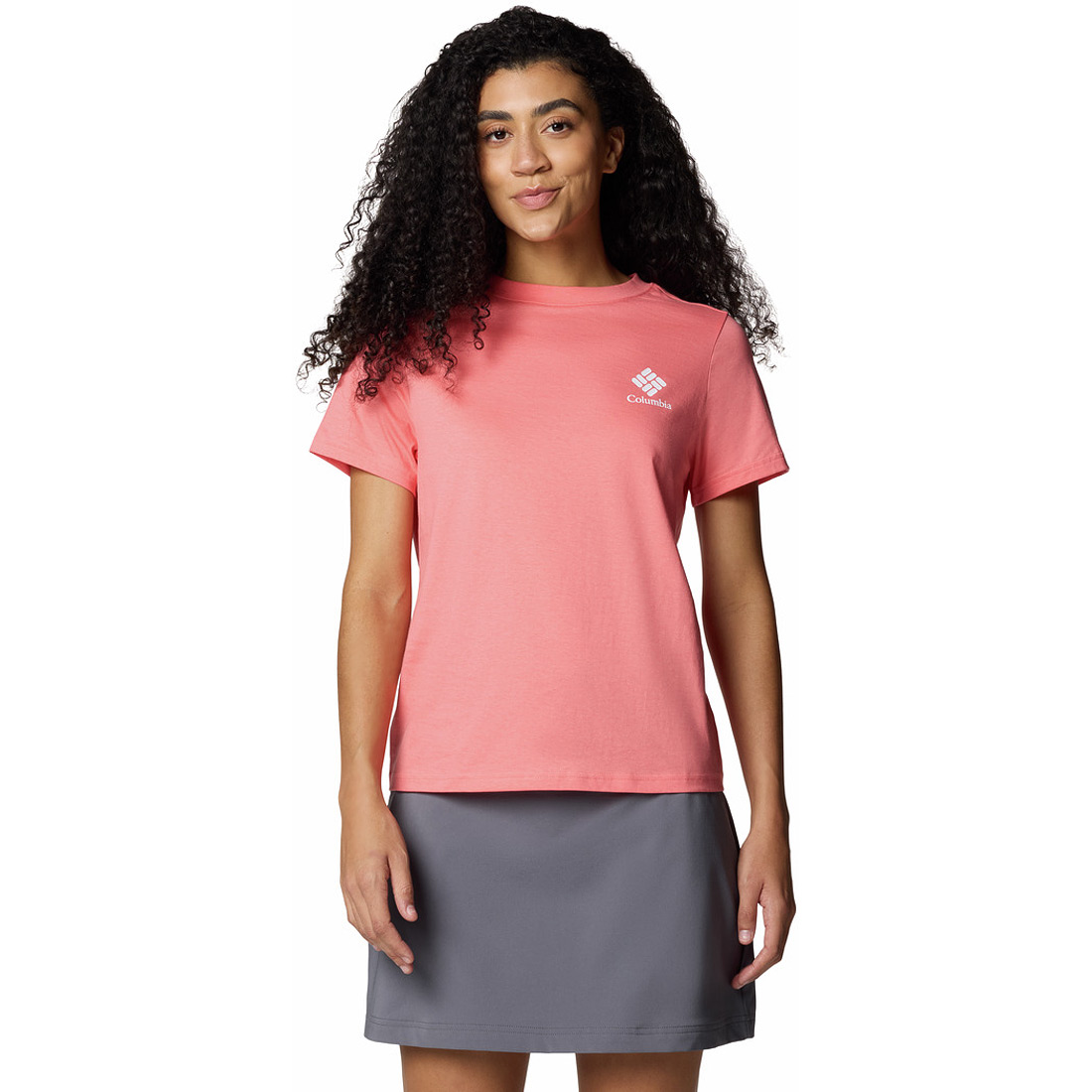 חולצת טי קצרה לנשים Rolling Bend Graphic Short Sleeve Shirt