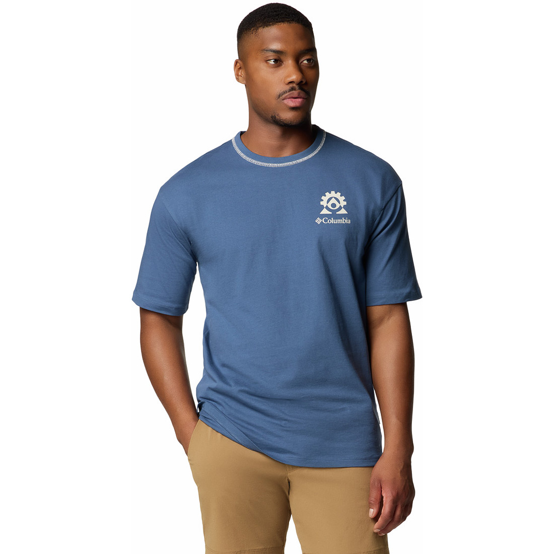 חולצה קצרה לגברים Landroamer Short Sleeve Crew