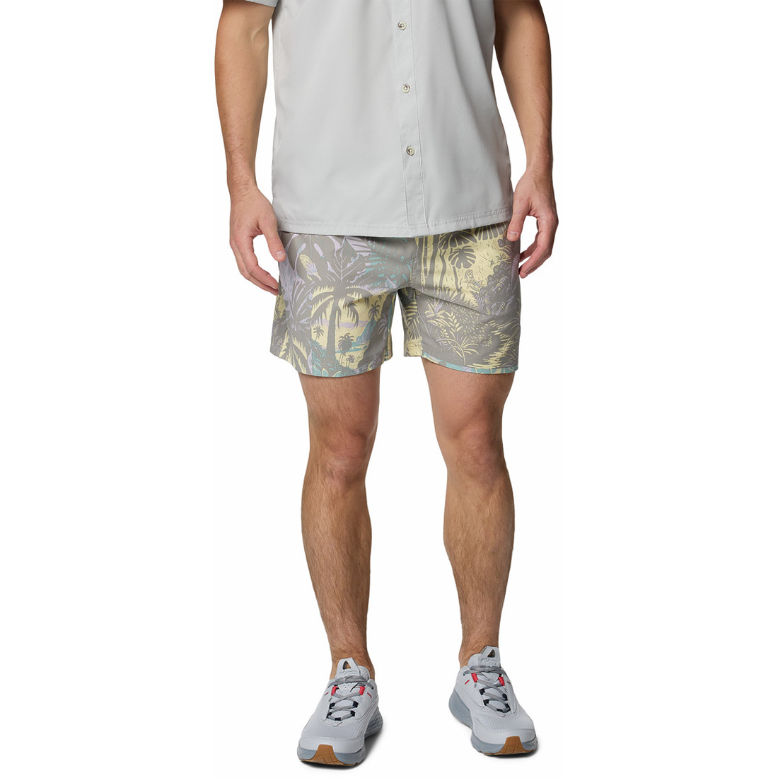 בגד ים עם הדפס לגברים PFG Rambler Printed Water Short
