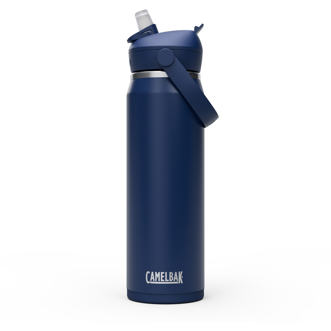 בקבוק שתייה תרמי Thrive Flip Straw 25oz Bottle Insulated Stainless Steel