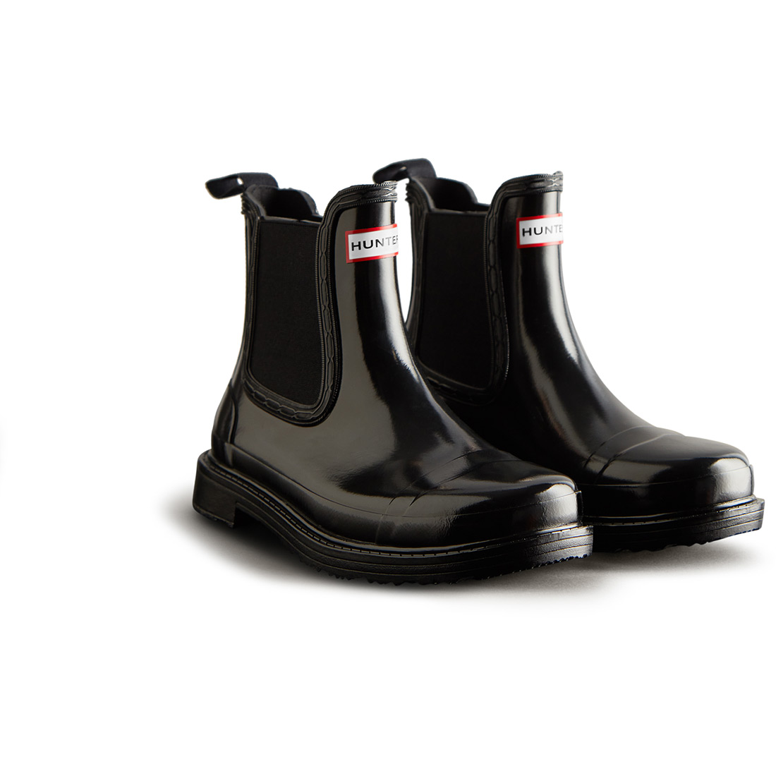 מגפי גשם קצרים לנשים Womens Chelsea Commando Gloss Boot