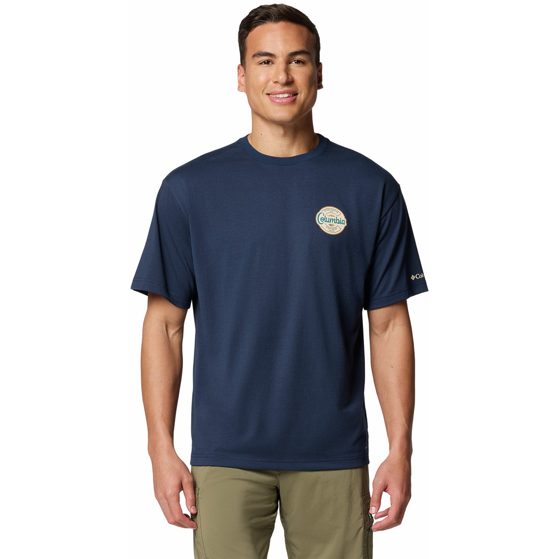 חולצה קצרה לגברים Cedar Trail Graphic T