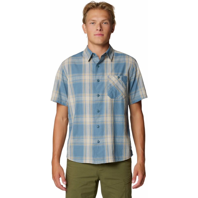 חולצה מכופתרת קצרה לגברים Cottonwood Lite S/S