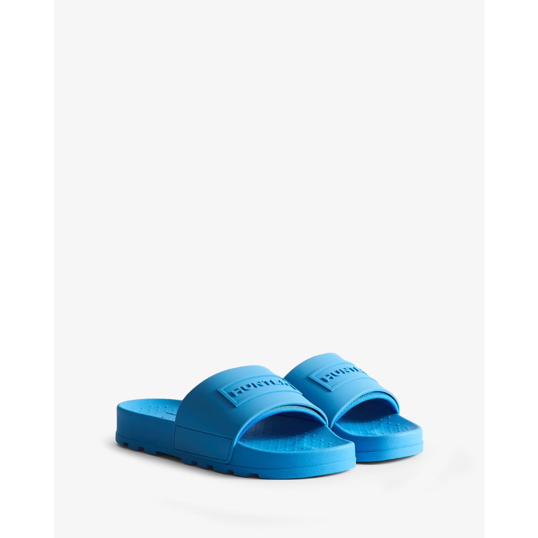 כפכפים סינתטיים בגזרת יוניסקס Unisex Core Embossed Silicone Slider