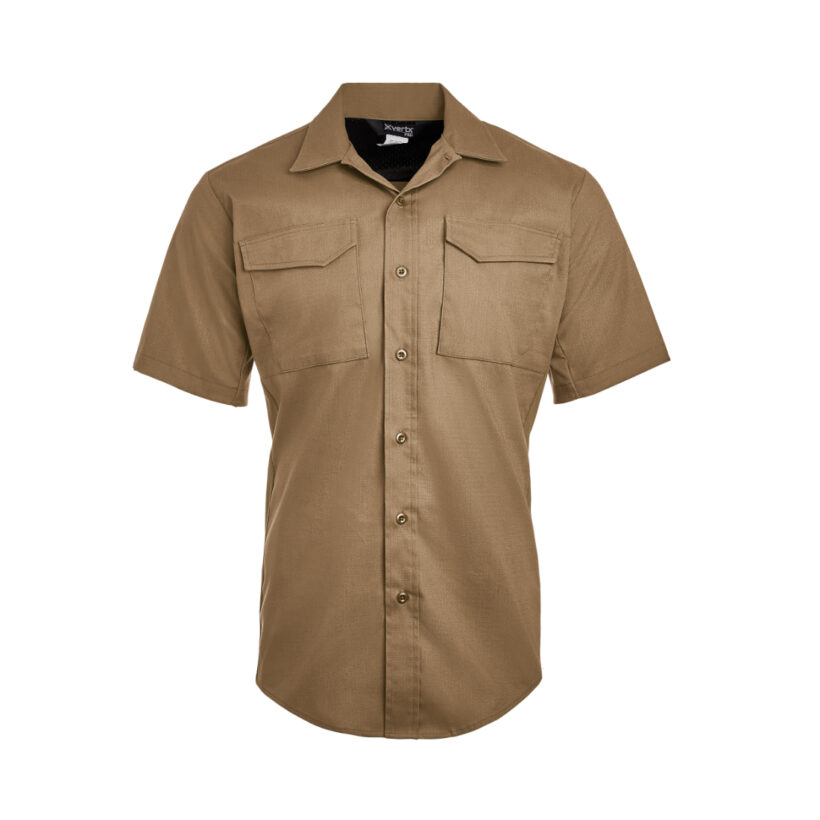 חולצה מכופתרת קצרה לגברים Phantom Flex Short Sleeve Shirt