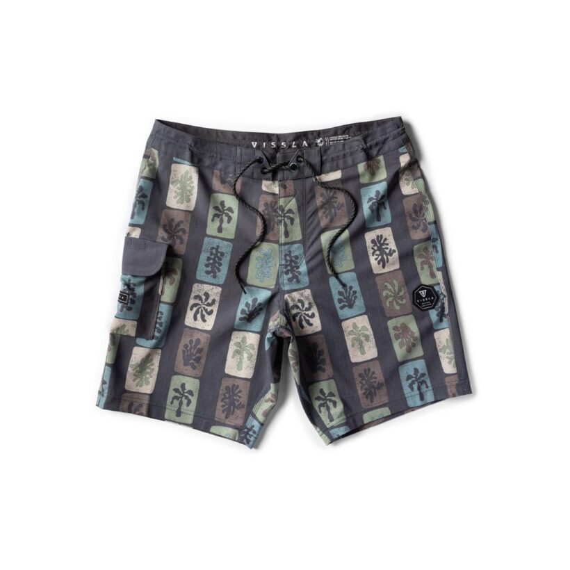 מכנסי גלישה לגברים Tropic Tiles 18.5" Boardshort-bsl