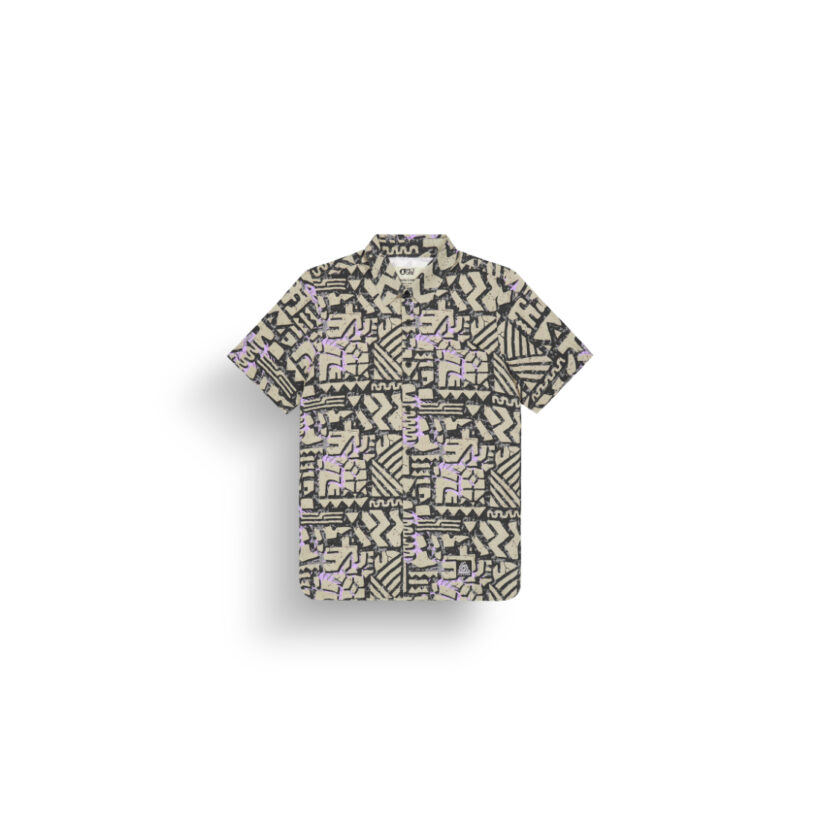 חולצה מכופתרת קצרה לגברים Leewarm Shirt