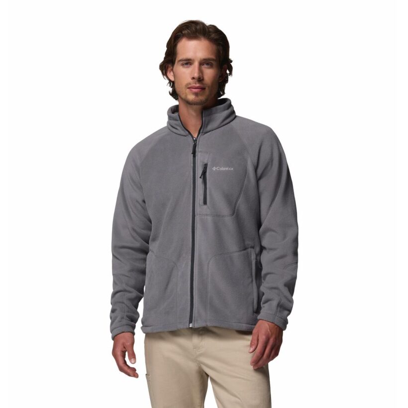 מעיל פליס לגברים Fast Trek Full Zip