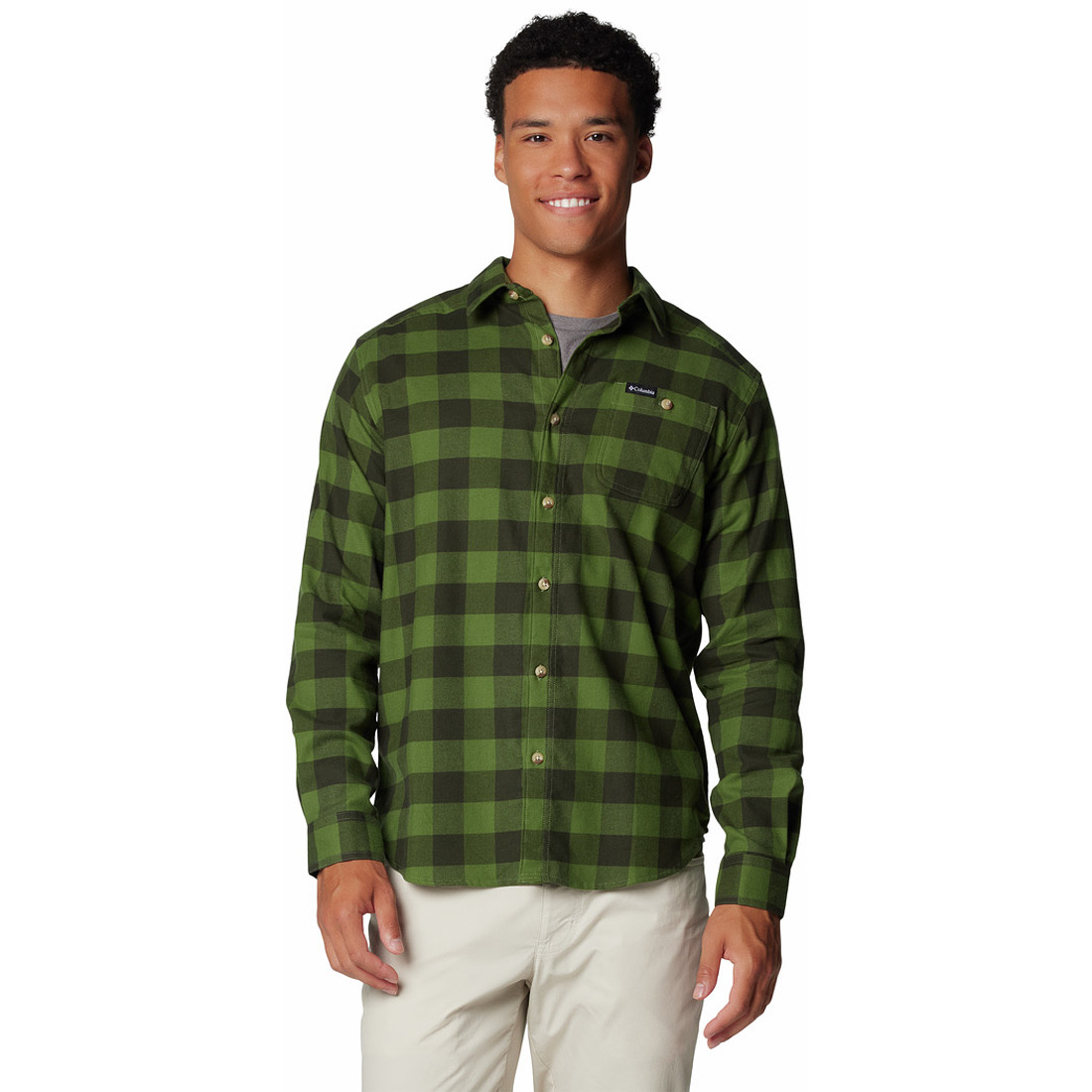 חולצת פלנל לגברים Cornell Woods Flannel L/S