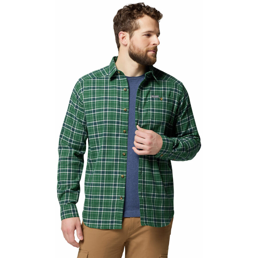 CORNELL WOODS FLANNEL LS
