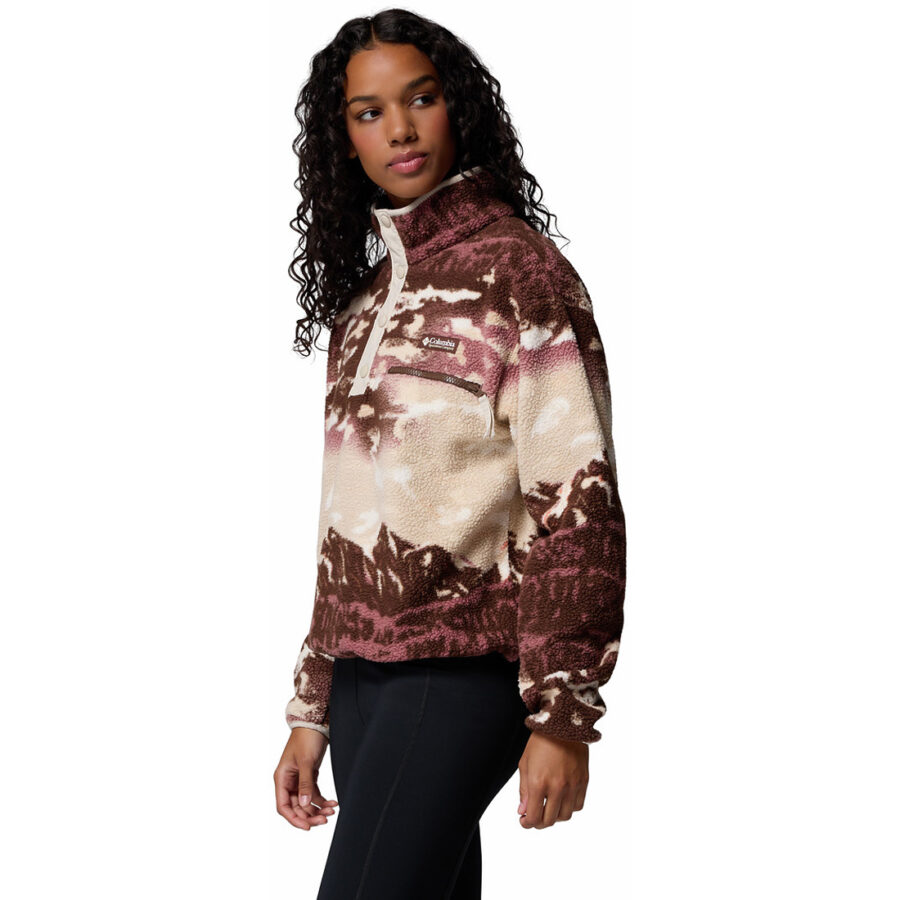 HELVETIA II PRINT CRPD HALF SNAP