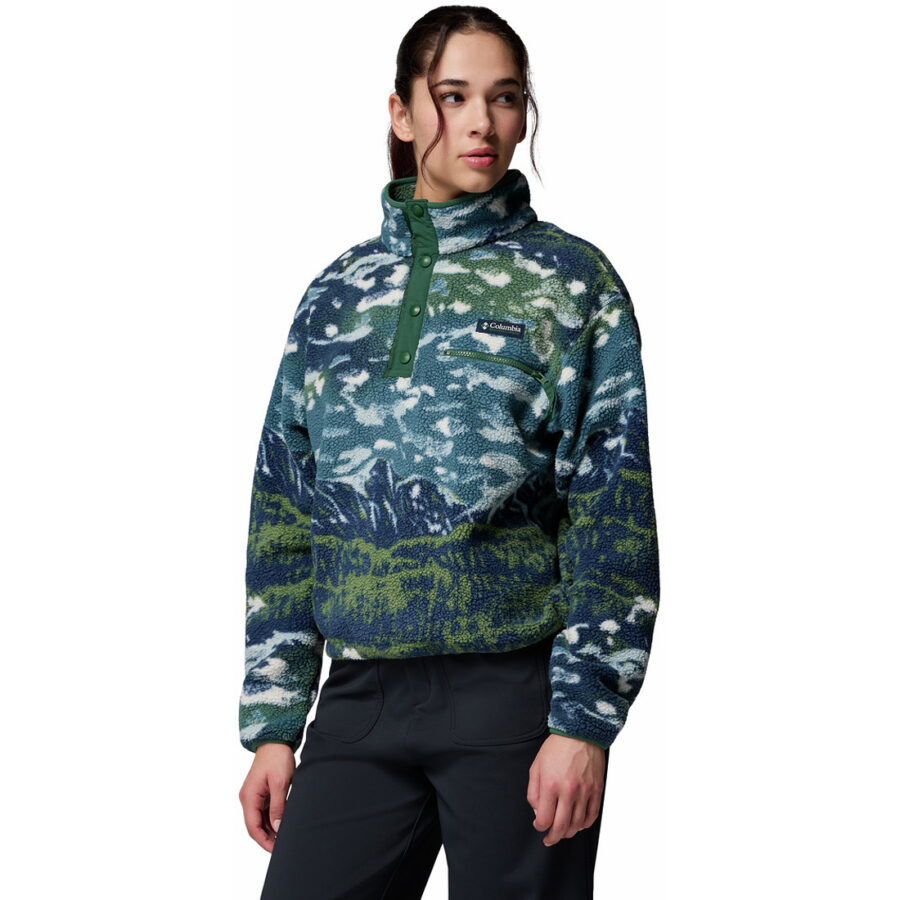 HELVETIA II PRINT CRPD HALF SNAP