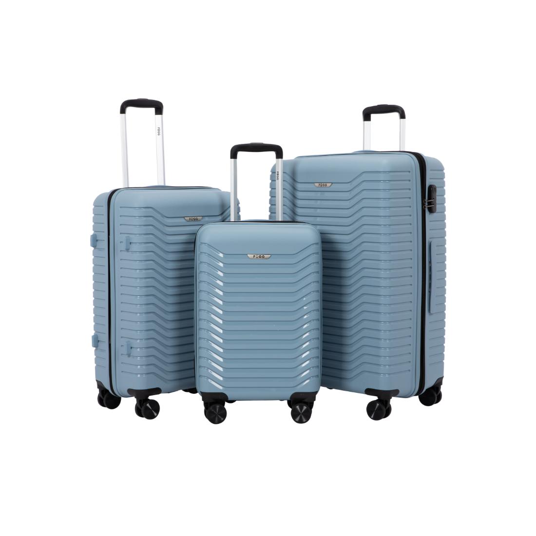 סט 3 מזוודות טרולי Saigon Light Blue