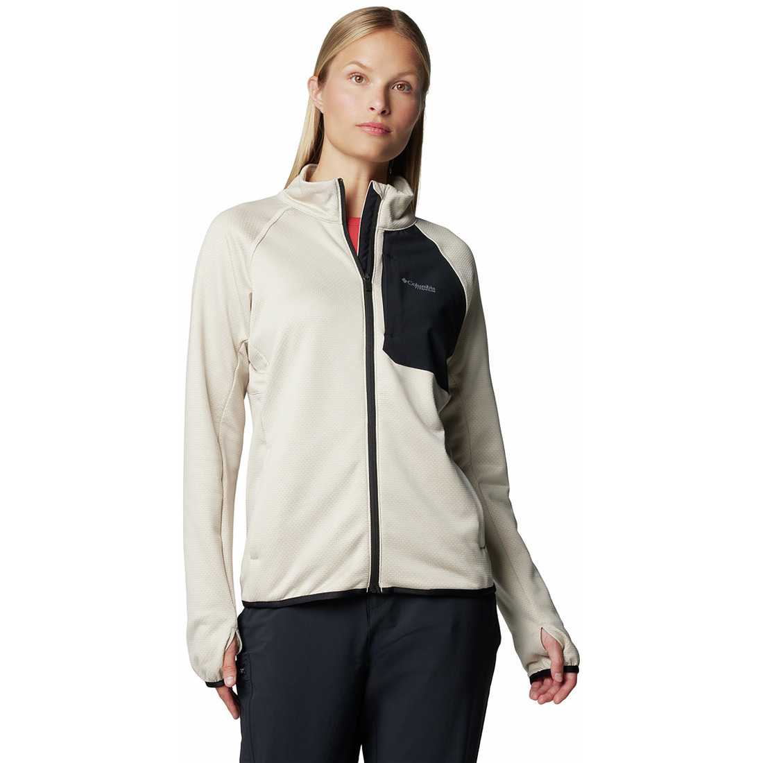 פליס לנשים Triple Canyon Grid Fleece Full Zip