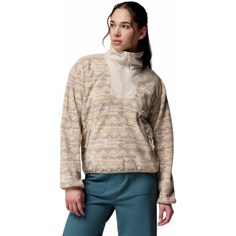 ג'קט פליס לנשים Sequoia Grove Printed Half Zip ג'קט פליס לנשים Sequoia Grove Printed Half Zip