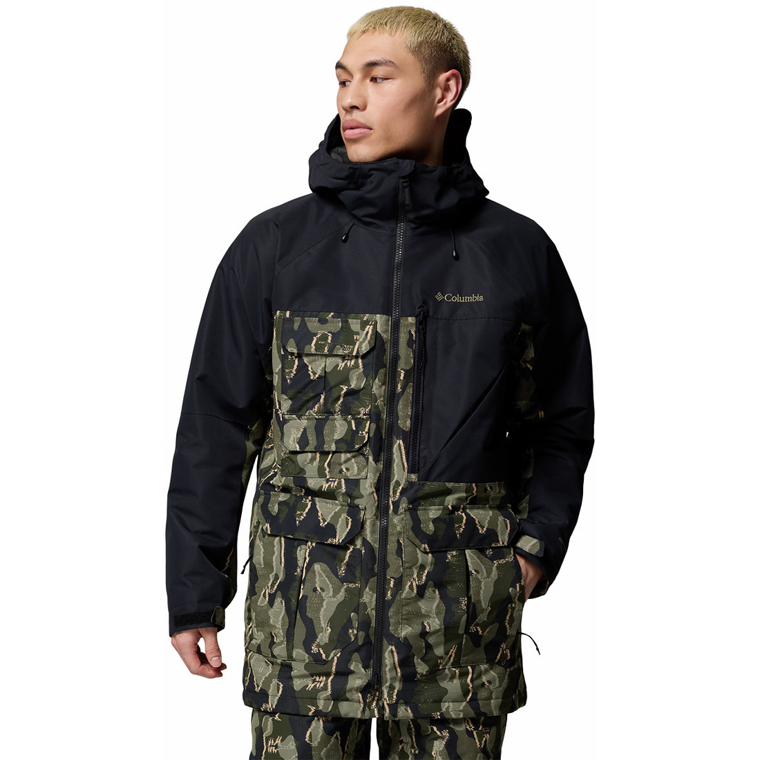 מעיל סקי לגברים Coreshot Printed Jacket