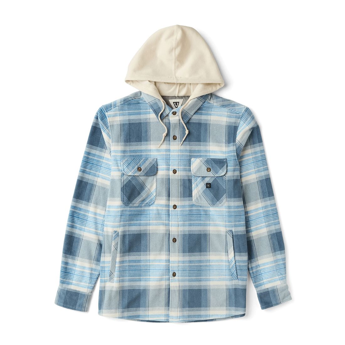 ג'קט פליז עם כובע לגברים Eco-zy Shirt Jacket