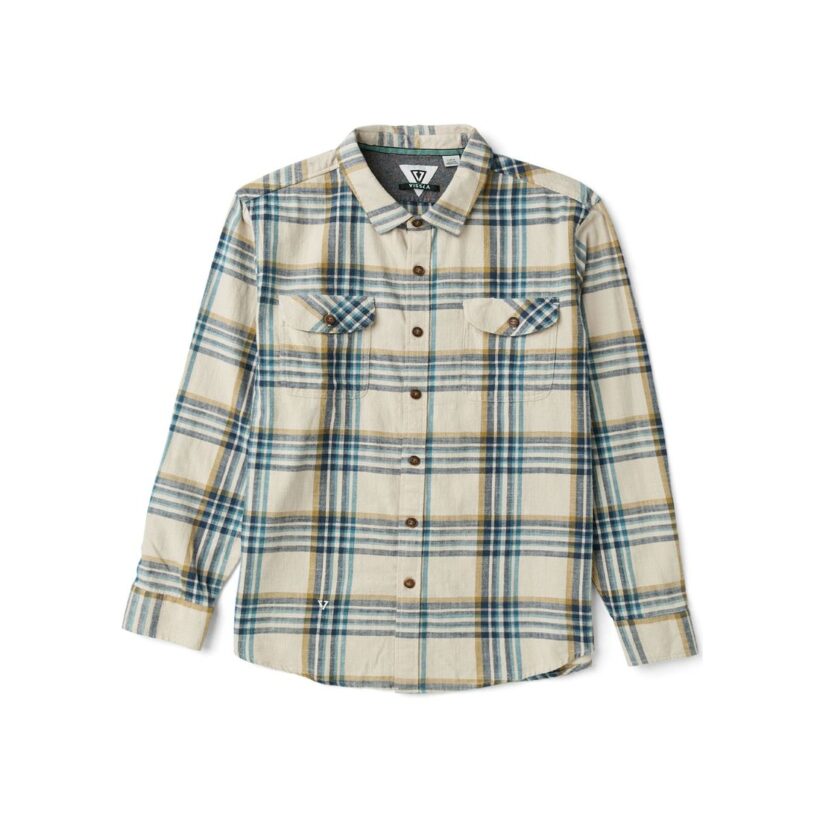 חולצה מכופתרת ארוכה לגברים Central Coast Eco Long Sleeve Flannel