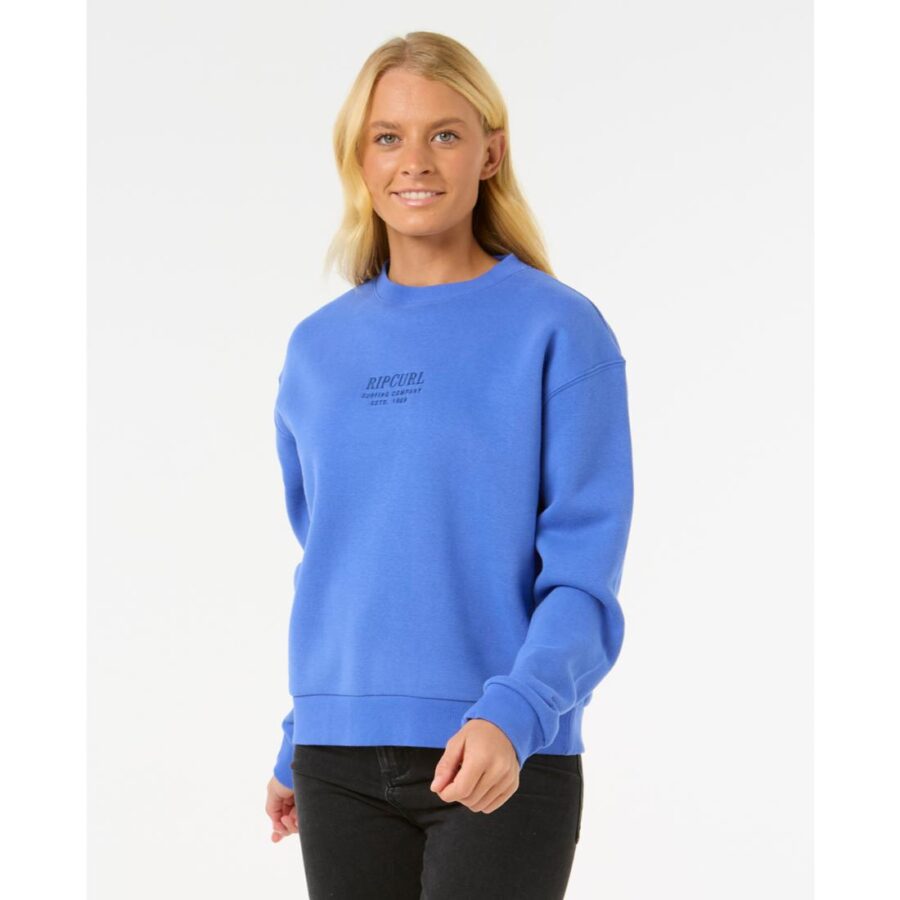 SURF STAPLE RELAXED CREW