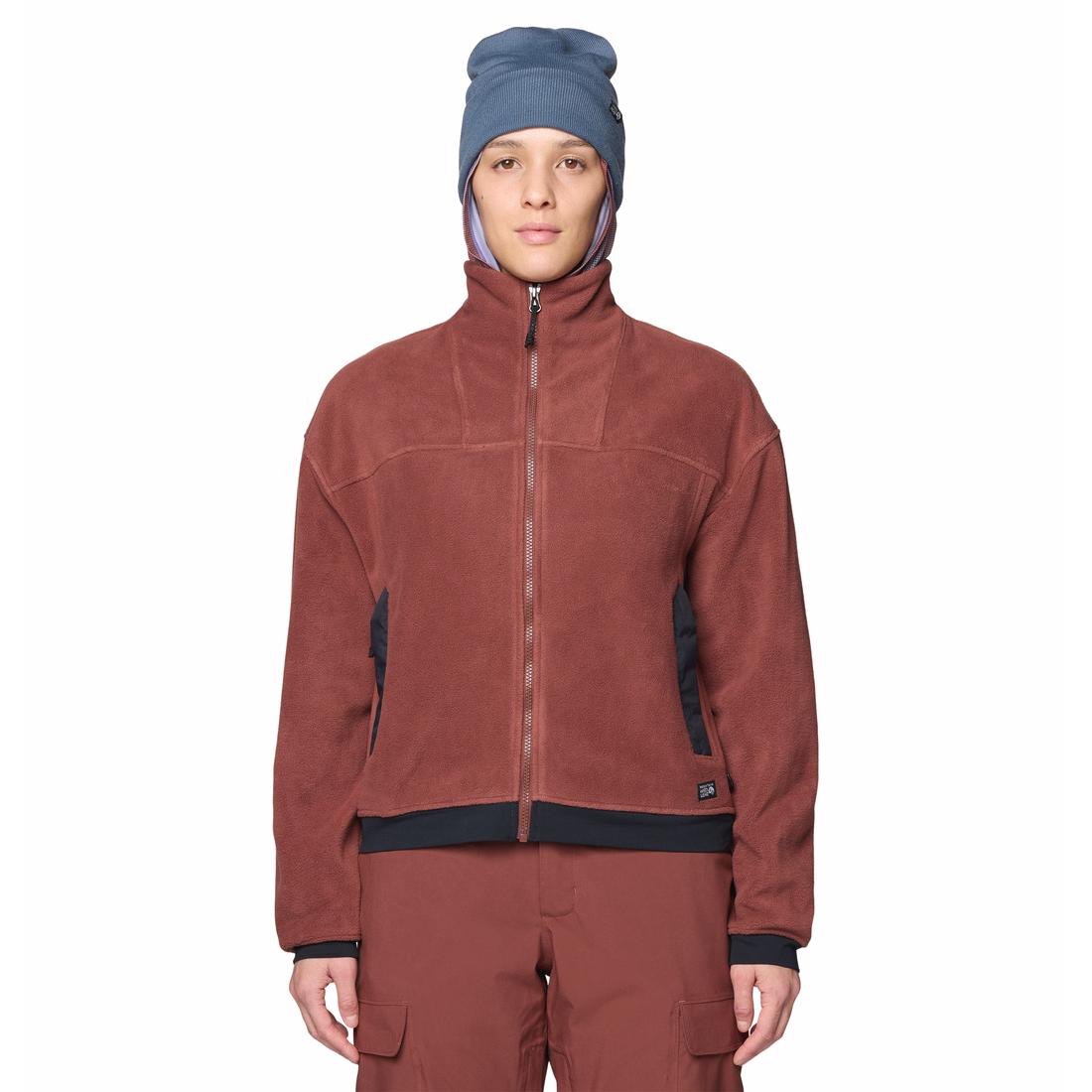 מעיל פליס לנשים Powder Maven Fleece Full Zip