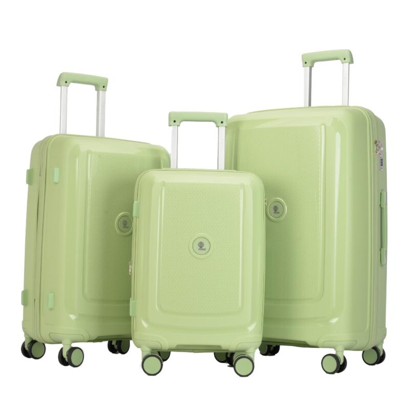 סט מזוודות 28/24/20 Kholby Apple Green