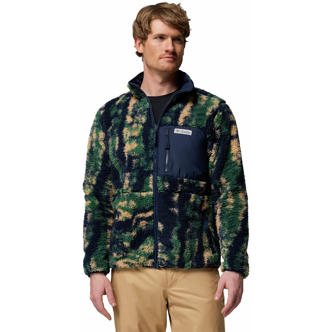 פליס לגברים Winter Pass Reversible Fleece